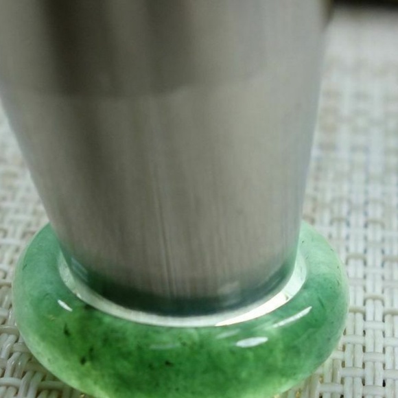 Certified Icy Green 100% Natural A jadeite jade Ring 戒指 USA.6.9# - Picture 4 of 12